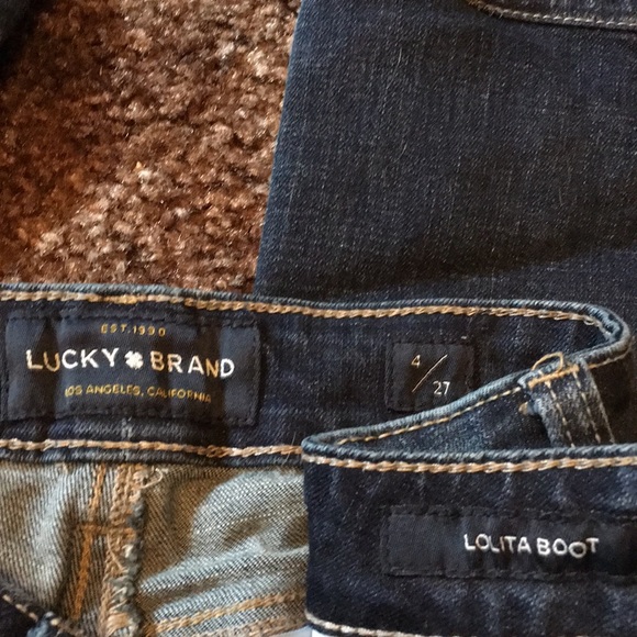 Lucky Brand Lolita Boot cut, size 4/27 - Picture 3 of 4